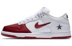 Кроссовки Nike Sb Dunk Low Supreme Jewel Swoosh Red - фото