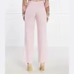 Льняные брюки прямого кроя со стрингами Samsøe Samsøe, розовый - фото 3