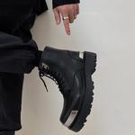 Ботинки Martin мужские черный Weishibangwei - фото 4