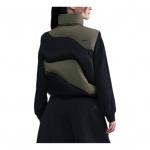 Жилет (WMNS) Nike Swoosh Series Oversized Down Vest 'Medium Olive Black' - фото 2