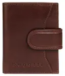 Кошелек bugatti "LUCIDO", натуральная кожа, коричневый - фото
