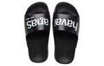 Шлепанцы унисекс черные Havaianas - фото 4
