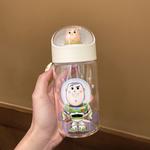 High Value Summer Drinking Cup, Student Office Portable Cup, 360ml Disney, Lotso[Includes Cup Brush+Sticker] - фото 10