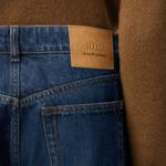 Джинсы Ami Paris Cotton Loose fit AMIPARIS, синий - фото 6