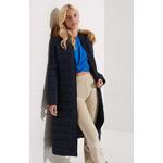 Куртка Superdry New Arctic Long Puffer, синий - фото 3