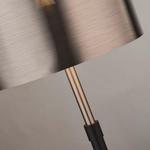 Настольная лампа 30x30x59,5 см, серебристый/черный - фото 2