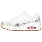 Кроссовки Skechers Uno - Love All Around, белые, женские - фото 4