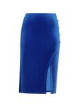 Юбка faina, синий - фото