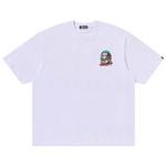 Футболка BAPE Comic Art Ape Head Relaxed Fit Tee, White - фото