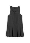 Платье летнее Zip Front School Pinafore Slim Fit Next, цвет grey - фото 2