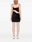 Jacquemus платье мини La Robe Elica, черный - фото 3