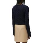 Трикотаж женский темно-синий Loewe - фото