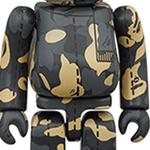 Bathing Ape 28th Anniversary Bape Camo #4 BE@RBRICK - фото 5