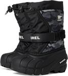 Ботинки SOREL Kids  Childrens Flurry Print, Black/Quarry - фото