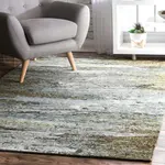 Ковер Monet Abstract Area Rug nuLOOM, 122x183 см, мультиколор - фото