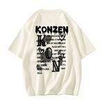 Футболка KONZEN Space унисекс, Серо-коричневый - фото 9