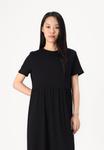 Платье TOM TAILOR DENIM EASY MIDI DRESS, Deep Black/Black - фото 4