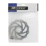 Тормозной диск Force 6B, серебряный - фото 2