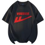 Футболка унисекс WARRIOR, черный - фото