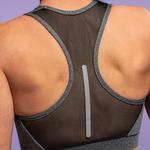 Спортивный топ Higher State Marl Low Impact Crop, серый - фото 2