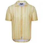 Джерси с коротким рукавом Café Du Cycliste Claudine, желтый - фото