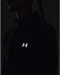 Under Armour Men's UA Seamless Stride ¼ Zip Apparel - Engineered Mesh Ventilation, Black-Reflective - фото 6