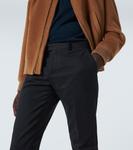 Хлопковые брюки-чинос Lardini, темно-синий - фото 5