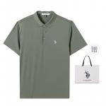 Рубашка поло мужская U.S. Polo Assn., серый - фото 11