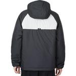 Стеганая куртка мужская черный/серый Nike - фото 3