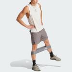 Футболка майка мужская розовая белая Adidas - фото 4