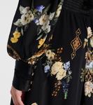 Длинное шелковое платье с цветочным принтом Ottoman Elegance Camilla, Ottoman Elegance - фото 5