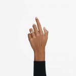 Кольцо-Солитер «Вечность» Swarovski - фото