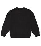 Шерстяной свитер с логотипом Dolce&Gabbana, черный - фото 3