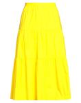 Юбка миди Patrizia Pepe, желтый - фото