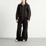 Джинсы с покрытием Joris Rick Owens, черный - фото 4