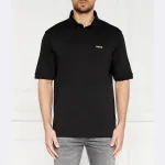 Pavel рубашка-поло свободного кроя Boss, черный - фото