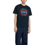 Футболка Printed Jersey GUCCI, синий - фото 5