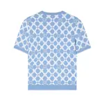 Современная классика Вязаный свитер FILA для женщин Спокойный синий - фото 3