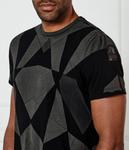 Футболка Parajumpers стандартного кроя с принтом, черно-серый - фото 4