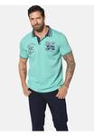 Рубашка поло ольфгир Jan Vanderstorm, бирюзовый - фото 2