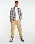 Серая фланелевая рубашка в клетку Only & Sons - фото 2