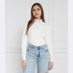 Облегающий свитер Gant, белый - фото 2