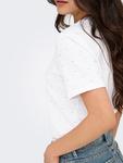 ONLY Белая футболка - фото 5