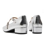 Высокие каблуки женские серебристые Westlink - фото 3