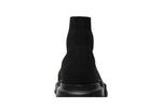 Кроссовки Balenciaga Speed Trainer Mid 'Triple Black', черный - фото 7