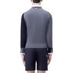 Свитер с панелями Rwb THOM BROWNE, черный - фото 4