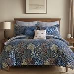 Levtex Home Набор натуральных одеял «Английский лес», темно-синий - фото