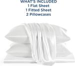 DreamyDestiny Комплект постельного белья Soft-Touch Mulberry Silk White - фото 5