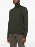 Свитер с воротником-стойкой Gran Sasso, зеленый - фото 3