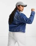 Голубая джинсовая куртка Only Curve - фото 3